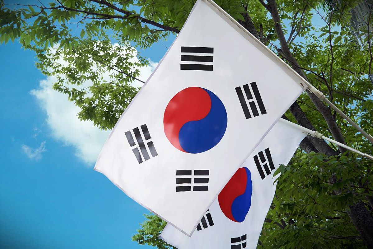 Taegeukgi korean symbol